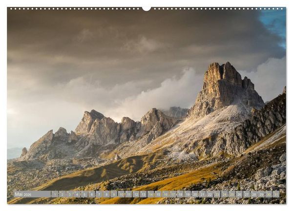 Produktbild: Herbst in den Dolomiten (hochwertiger Premium Wandkalender 2026 DIN A2 quer), Kunstdruck in Hochglanz