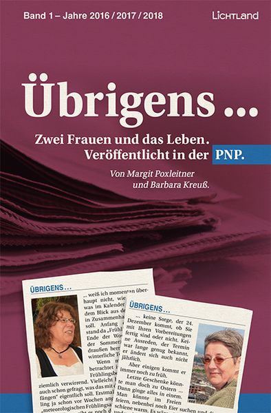 Produktbild: &Uuml;brigens ... Band 1 &ndash; Jahre 2016 / 2017 / 2018
