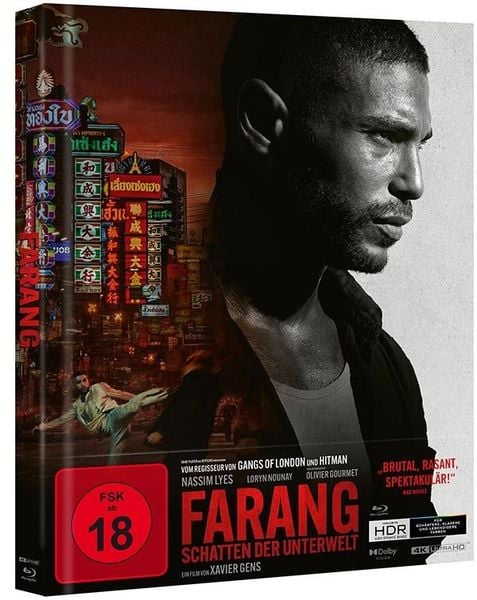 Produktbild: Farang - Schatten der Unterwelt - Mediabook (4KUltra HD) (+ Blu-ray)