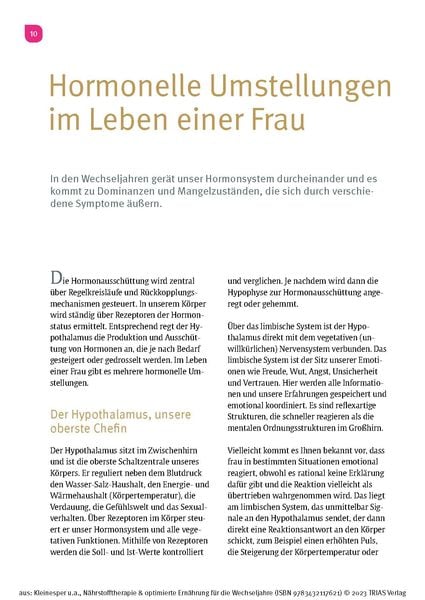 Nährstofftherapie & optimierte Ernährung für die Wechseljahre