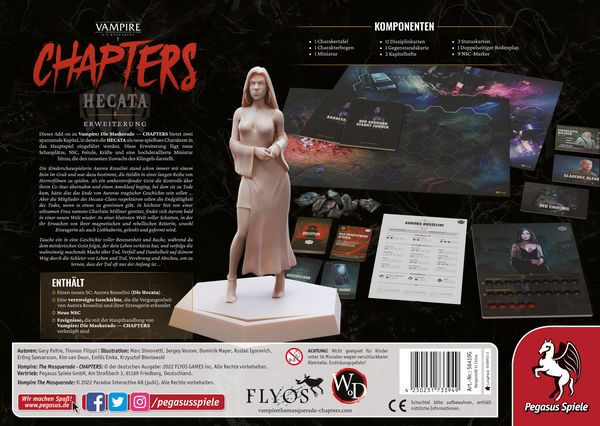 Produktbild: Vampire: Die Maskerade - CHAPTERS: Hecata [Erweiterung]
