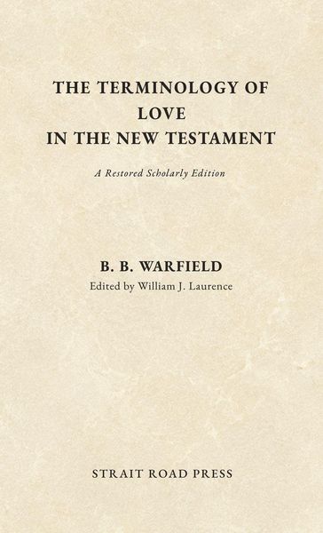 Produktbild: The Terminology of Love in the New Testament