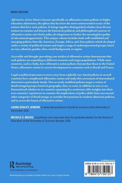 Produktbild: Affirmative Action Matters