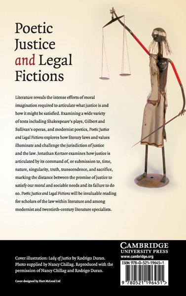 Produktbild: Poetic Justice and Legal Fictions
