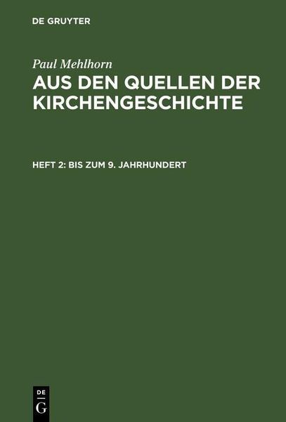 Produktbild: Bis zum 9. Jahrhundert