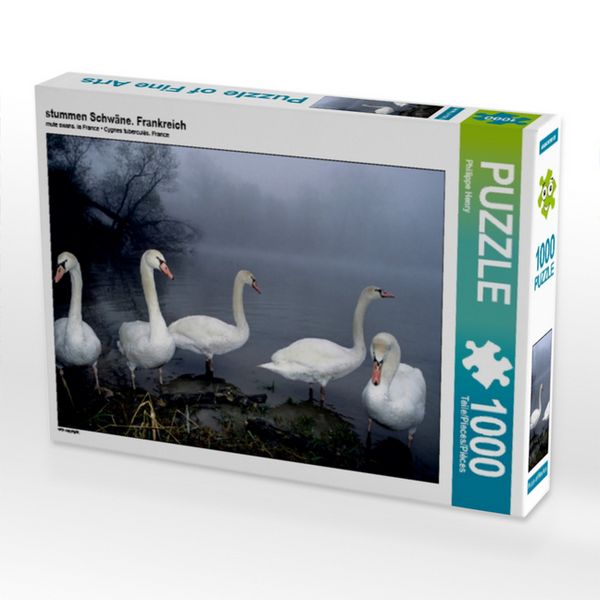 Produktbild: CALVENDO Puzzle stummen Schw&auml;ne. Frankreich | 1000 Teile Lege-Gr&ouml;&szlig;e 64x48cm Foto-Puzzle f&uuml;r gl&uuml;ckliche Stunden