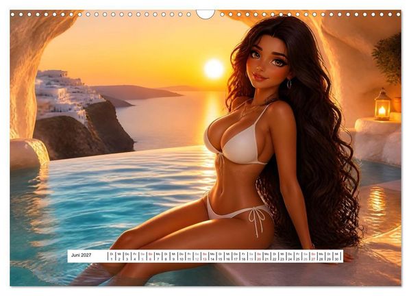 Produktbild: Valentina - Dort schlafen, wovon andere nur tr&auml;umen (Wandkalender 2027 DIN A3 quer), CALVENDO Monatskalender