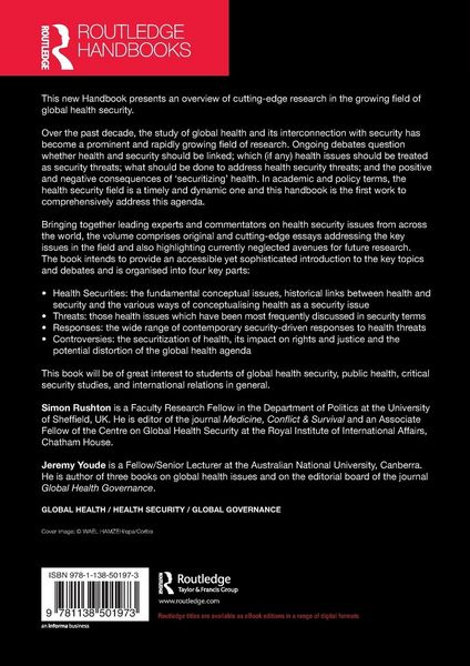 Produktbild: Routledge Handbook of Global Health Security