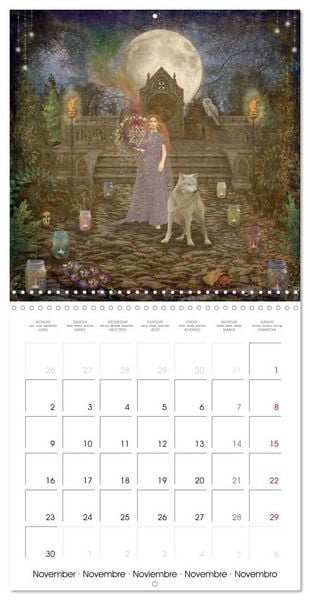 Produktbild: Lady Legends Fantasy Art (Wall Calendar 2026 12 &times; 12 Inch) CALVENDO 12 Month Wall Calendar
