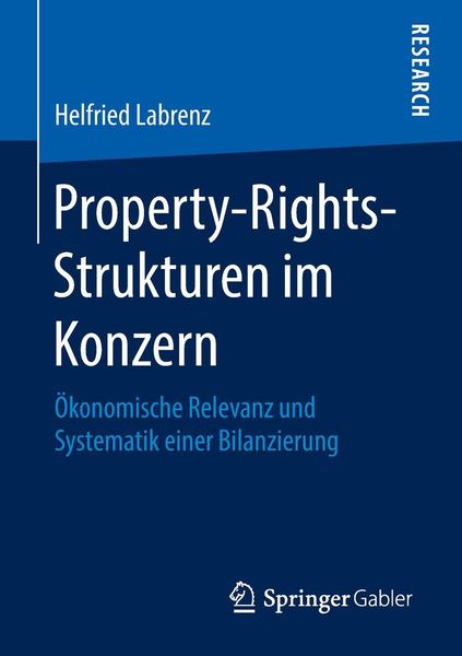 Produktbild: Property-Rights-Strukturen im Konzern