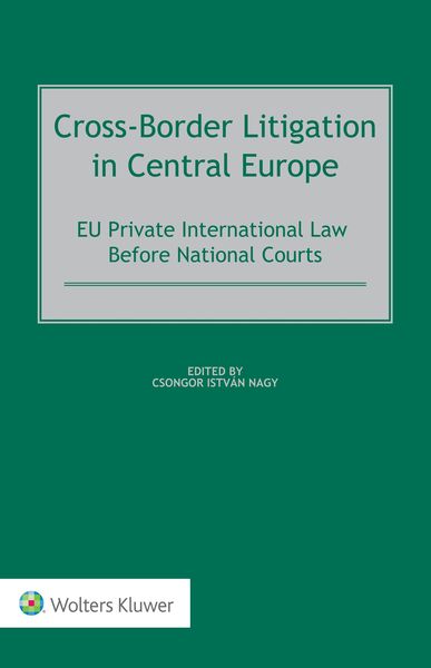 Produktbild: Cross-Border Litigation in Central Europe