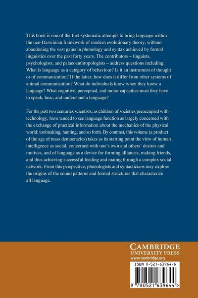 Produktbild: Approaches to the Evolution of Language