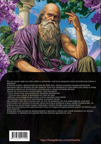 Produktbild: Filosofia Estoica: Sabedoria Antiga para uma Vida Equilibrada