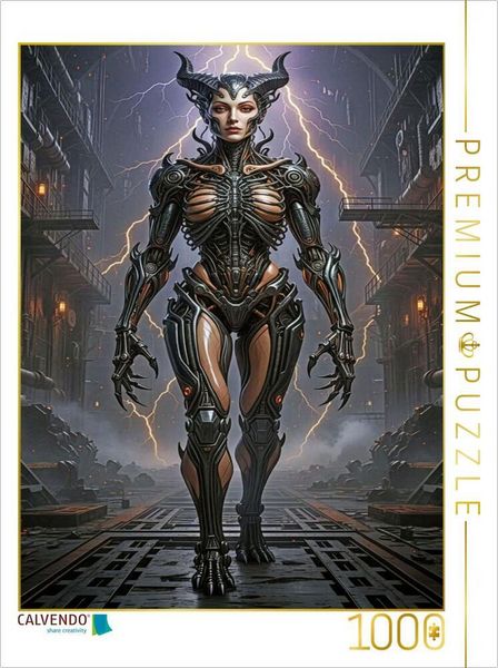 CALVENDO Puzzle Die Maschinenkönigin | 1000 Teile Lege-Größe 64 × 48 cm Foto-Puzzle für glückliche Stunden
