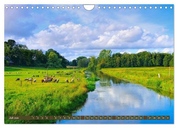 Produktbild: Bad Bodenteich - Kurort in der L&uuml;neburger Heide (Wandkalender 2026 DIN A4 quer), CALVENDO Monatskalender
