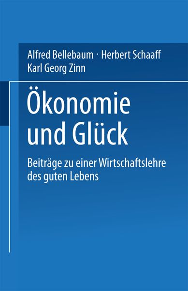 Produktbild: &Ouml;konomie und Gl&uuml;ck