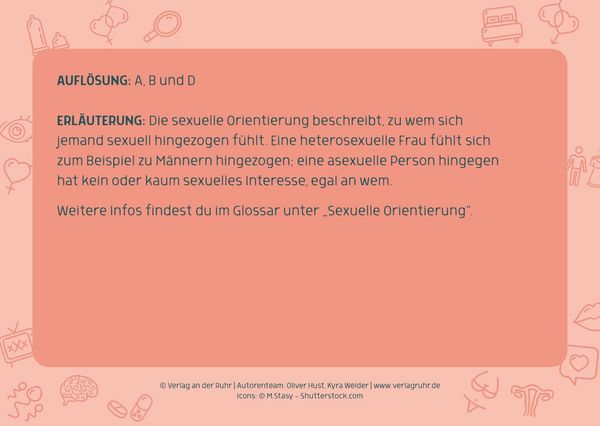 Produktbild: Das Sex-Quiz f&uuml;r Schule und Jugendarbeit