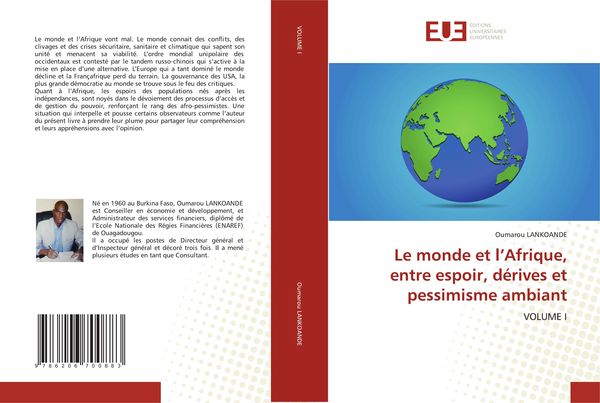 Produktbild: Le monde et l'Afrique, entre espoir, d&eacute;rives et pessimisme ambiant