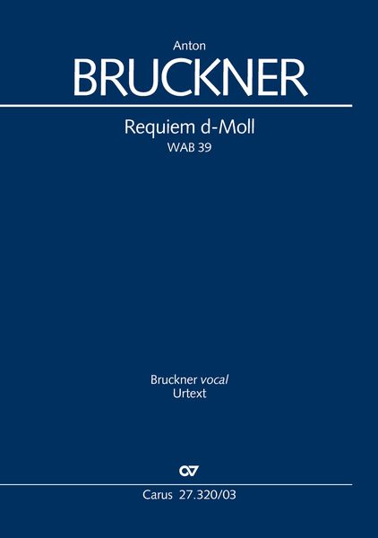 Produktbild: Requiem d-Moll (Klavierauszug)