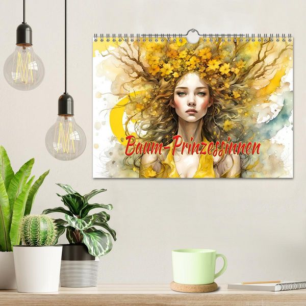 Produktbild: Baum-Prinzessinnen (Wandkalender 2026 DIN A4 quer), CALVENDO Monatskalender