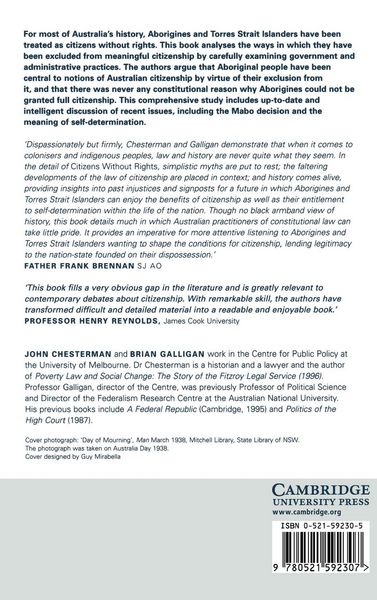 Produktbild: Citizens Without Rights