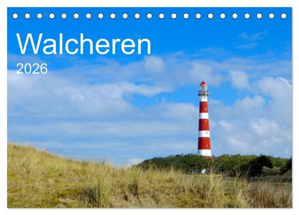 Produktbild: Walcheren 2026 (Tischkalender 2026 DIN A5 quer), CALVENDO Monatskalender