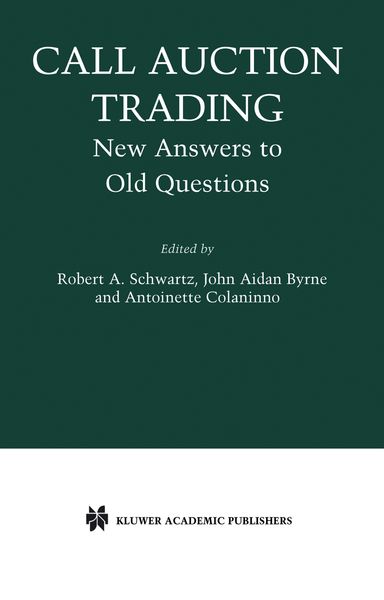 Produktbild: Call Auction Trading
