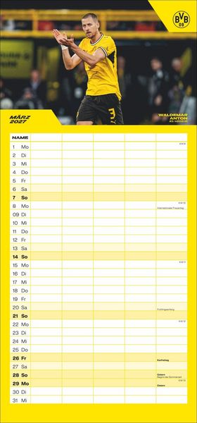 Produktbild: BVB Familienplaner 2027
