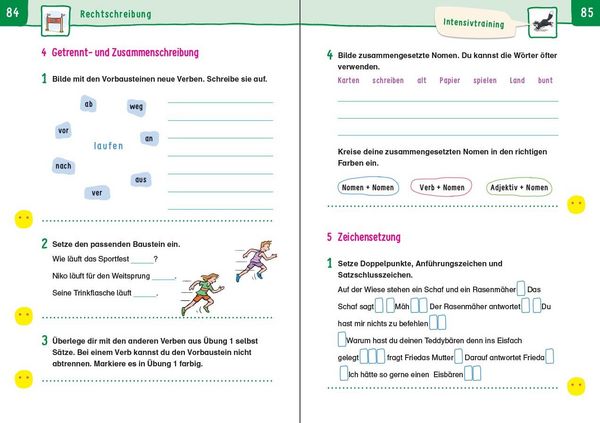 Produktbild: &Uuml;bungsheft - Rechtschreibung 4. Klasse