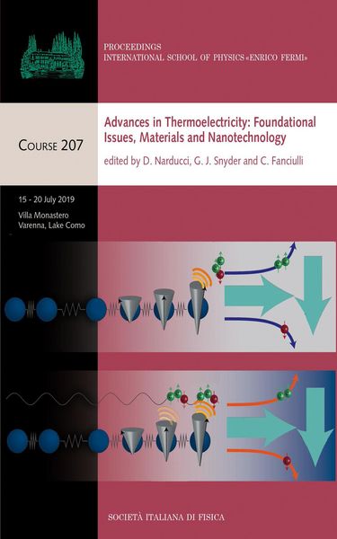 Produktbild: Advances in Thermoelectricity: Foundational Issues, Materials and Nanotechnology
