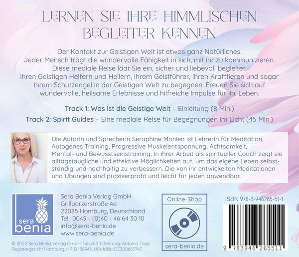 Produktbild: Spirit Guides Meditation {geistige Welt, Geistf&uuml;hrer, geistige Helfer, Krafttier, Engel, Erzengel, Schutzengel} gef&uuml;hrte Meditation CD | gesunde Spiritualit&auml;t