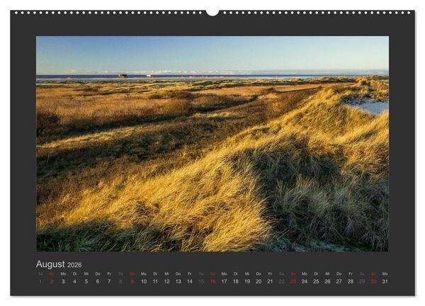 Produktbild: Impressionen aus St. Peter-Ording (Wandkalender 2026 DIN A2 quer), CALVENDO Monatskalender
