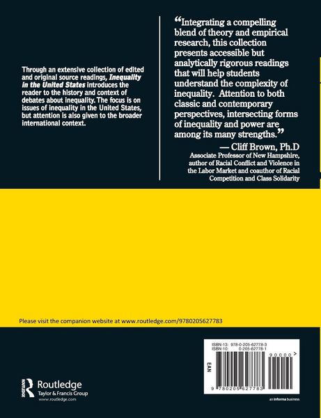 Produktbild: Inequality in the United States