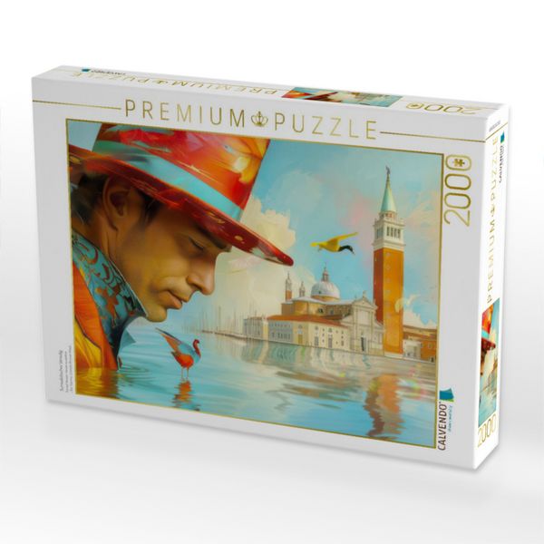 Produktbild: CALVENDO Puzzle Surrealistisches Venedig | 2000 Teile Lege-Gr&ouml;&szlig;e 90x67cm Foto-Puzzle f&uuml;r gl&uuml;ckliche Stunden