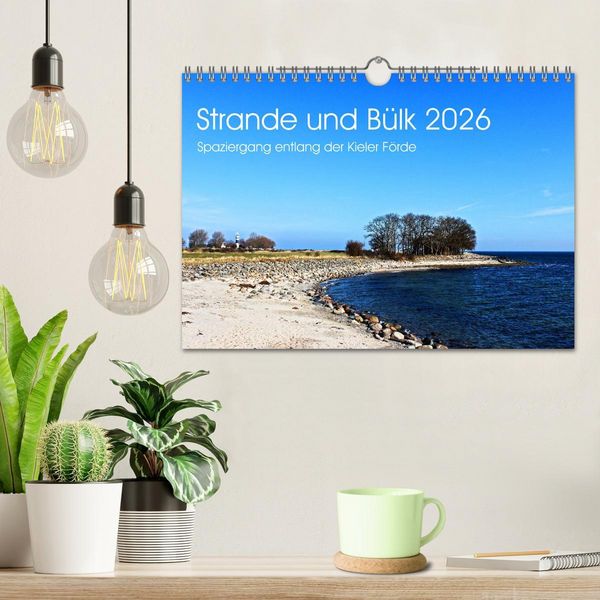 Produktbild: Strande und B&uuml;lk 2026 (Wandkalender 2026 DIN A4 quer), CALVENDO Monatskalender