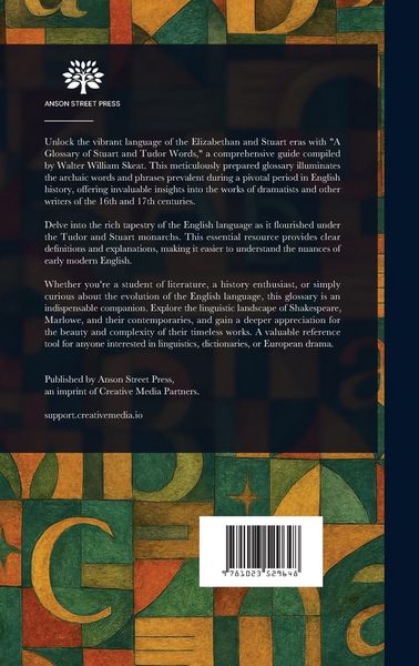 Produktbild: A Glossary of Tudor and Stuart Words, Especially From the Dramatists