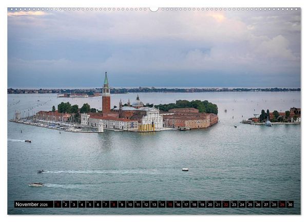 Produktbild: Venedig - Der andere Blick (hochwertiger Premium Wandkalender 2026 DIN A2 quer), Kunstdruck in Hochglanz