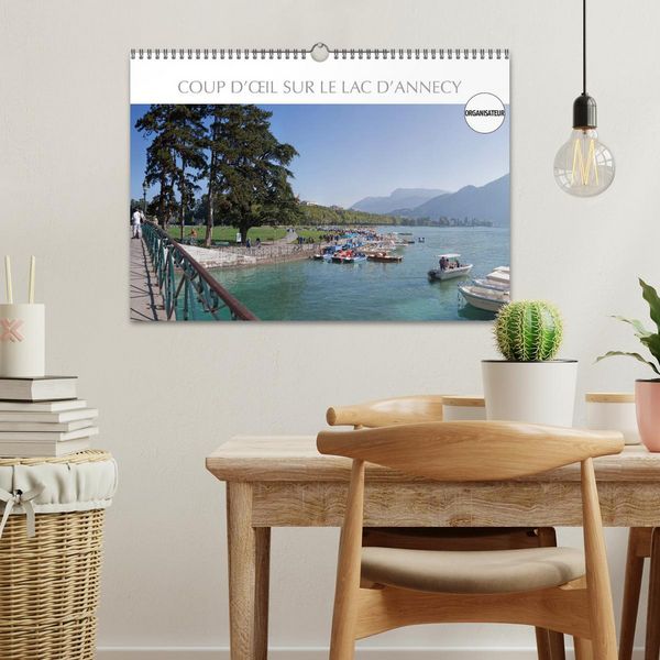 Produktbild: Coup d'&oelig;il sur le Lac d'Annecy (Calendrier mural 2026 DIN A3 vertical), CALVENDO calendrier mensuel