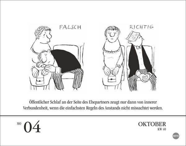 Produktbild: Loriot Tagesabrei&szlig;kalender 2027