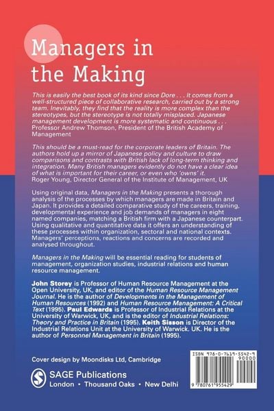 Produktbild: Managers in the Making