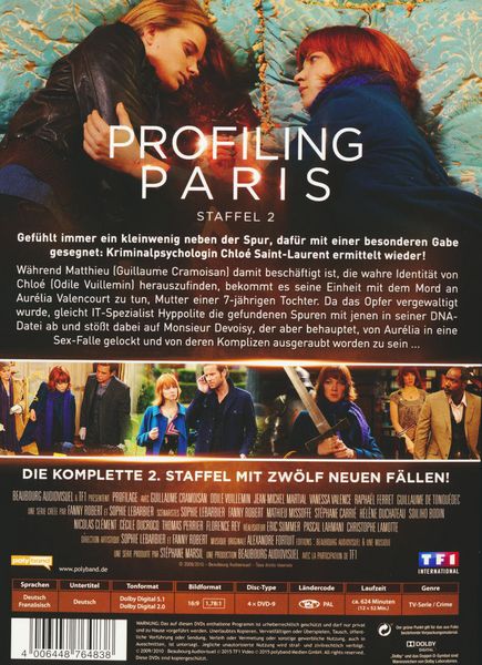 Produktbild: Profiling Paris - Staffel 2 [4 DVDs]