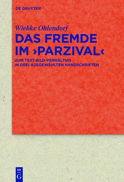 Produktbild: Das Fremde im >Parzival<