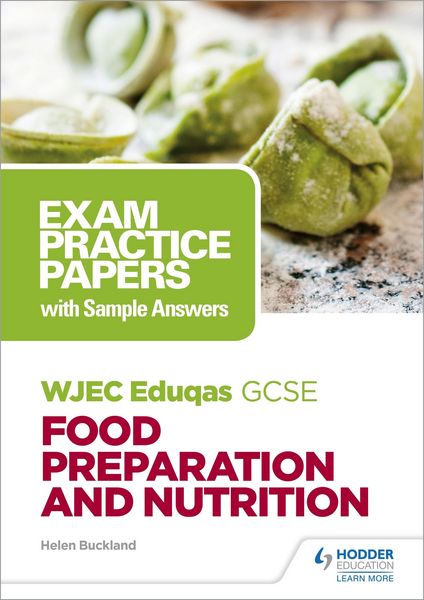 Produktbild: WJEC Eduqas GCSE Food Preparation and Nutrition: Exam Practice Papers with Sample Answers