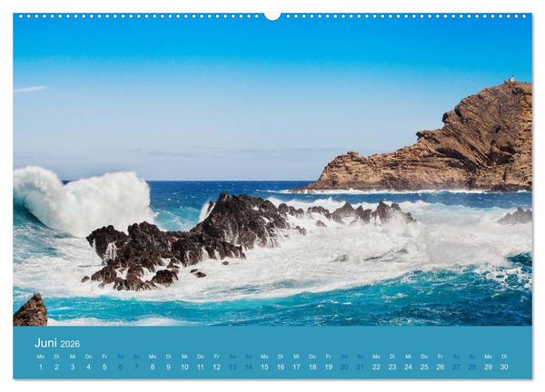 Produktbild: Berg, Land und Meer - Eine Reise durch die Landschaften (Wandkalender 2026 DIN A2 quer), CALVENDO Monatskalender