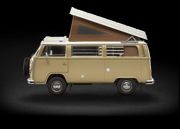 Produktbild: VW T2 Camper (Click System), Revell Bausatz zum Zusammenstecken mehrfarbig