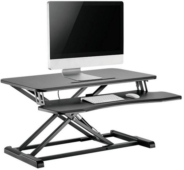 Produktbild: LogiLink EO0033 Sitz-Steh-Schreibtischaufsatz H&ouml;hen-Bereich: 100 bis 505mm Schwarz
