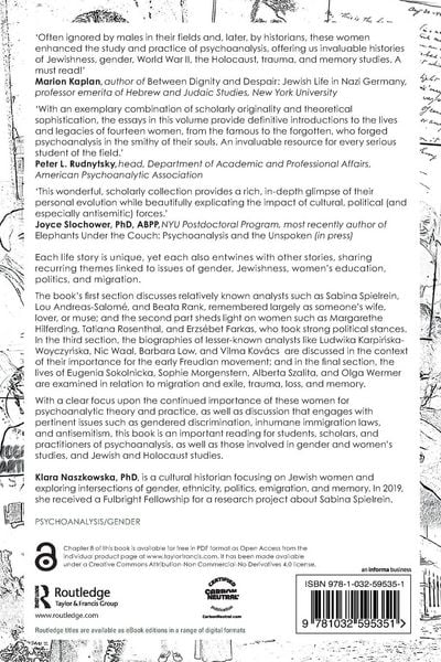Produktbild: Early Women Psychoanalysts