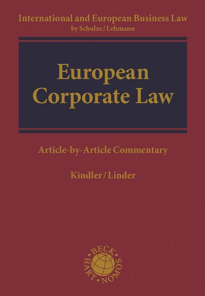 Produktbild: European Corporate Law