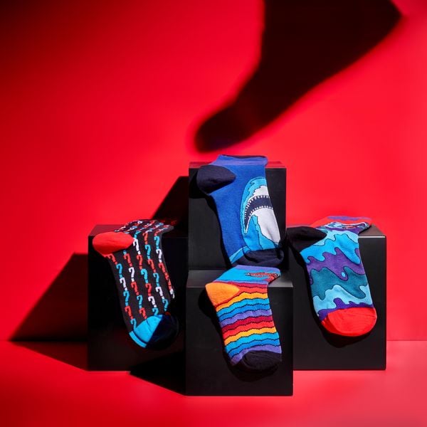 Produktbild: SUPERFAN Socken 'Und der unheimliche Drache', Größe 31-35