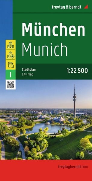 Produktbild: M&uuml;nchen Gesamtplan 1 : 22 500